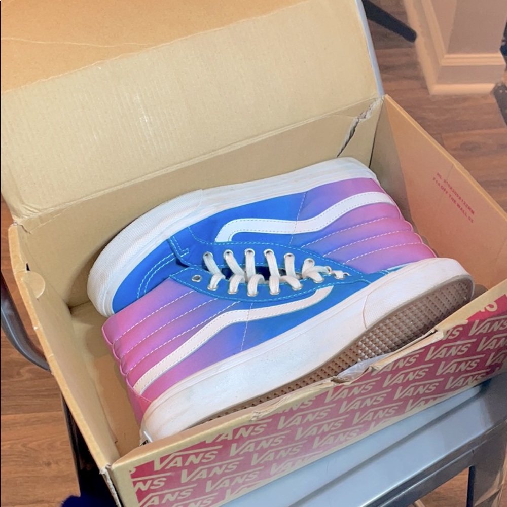 Vans colorful